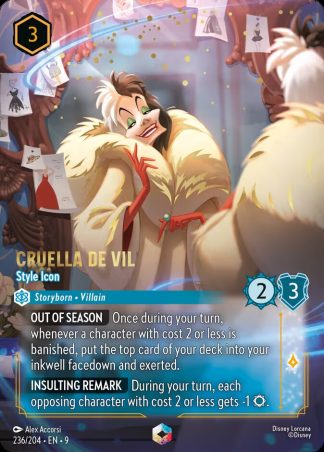 Cruella De Vil - Style Icon  ·  Fabled 236