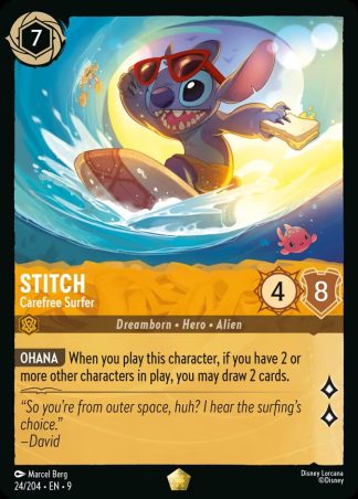 Stitch - Carefree Surfer  ·  Fabled 24
