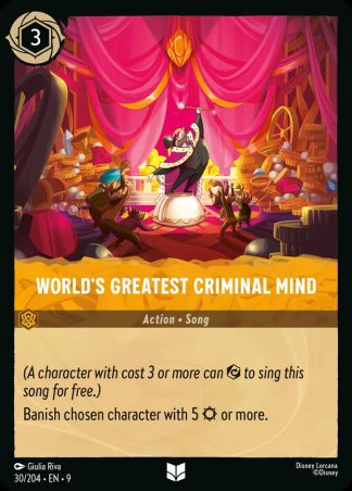 World's Greatest Criminal Mind  ·  Fabled 30