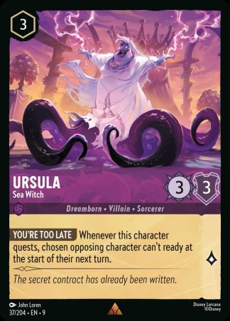 Ursula - Sea Witch  ·  Fabled 37