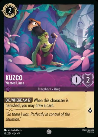 Kuzco - Wanted Llama  ·  Fabled 49