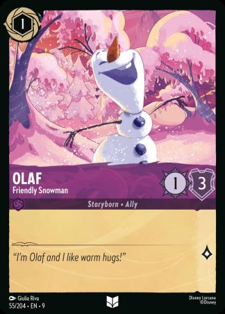 Olaf - Friendly Snowman  ·  Fabled 55