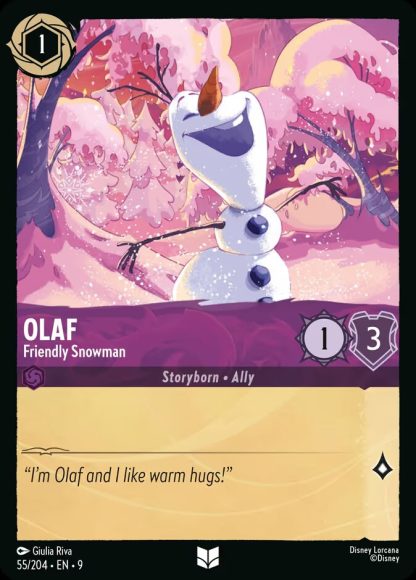 Olaf - Friendly Snowman · Fabled 55