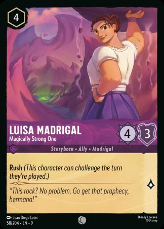 Luisa Madrigal - Magically Strong One  ·  Fabled 58
