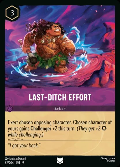 Last-Ditch Effort · Fabled 62