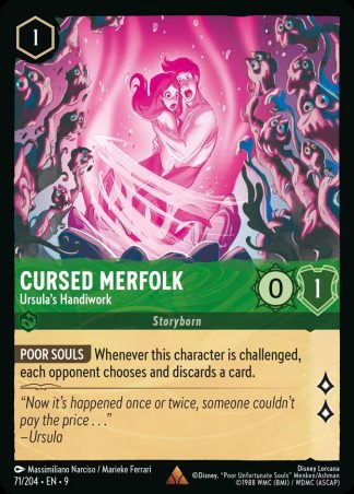 Cursed Merfolk - Ursula's Handiwork  ·  Fabled 71