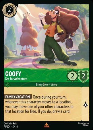 Goofy - Set for Adventure  ·  Fabled 74