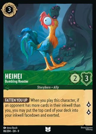 Heihei - Bumbling Rooster  ·  Fabled 86