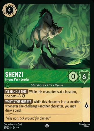 Shenzi - Hyena Pack Leader  ·  Fabled 87