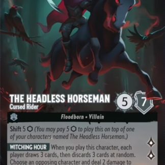 The Headless Horseman - Cursed Rider  ·  Lorcana Challenge Year 3 17
