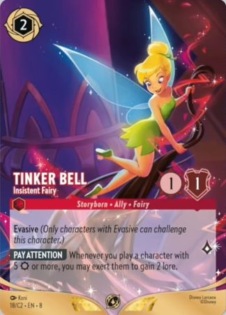 Tinker Bell - Insistent Fairy  ·  Lorcana Challenge Year 3 18