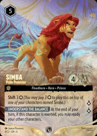 Simba - Pride Protector  ·  Lorcana Challenge Year 3 4