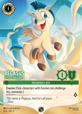 Pegasus - Gift for Hercules  ·  Lorcana Challenge Year 3 5