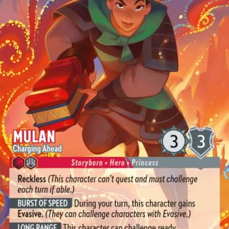 Mulan - Charging Ahead  ·  Lorcana Challenge Year 3 7