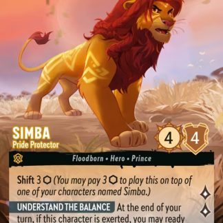 Simba - Pride Protector  ·  Lorcana Challenge Year 3 8