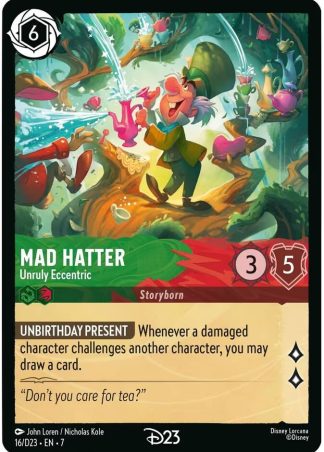 Mad Hatter - Unruly Eccentric  ·  D23 Collection 16