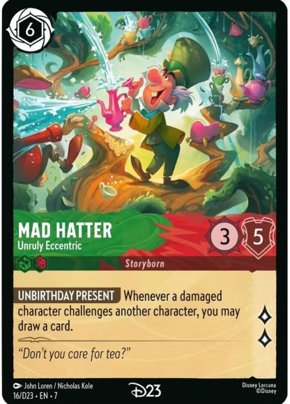Mad Hatter - Unruly Eccentric · D23 Collection 16