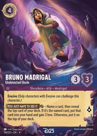 Bruno Madrigal - Undetected Uncle  ·  D23 Collection 4
