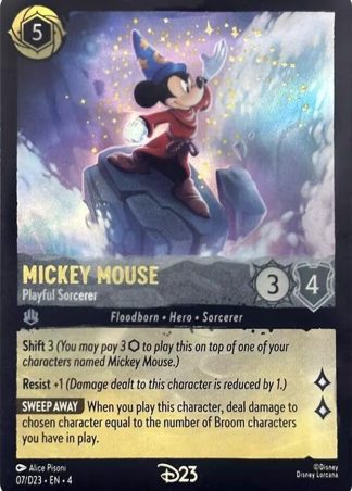 Mickey Mouse - Playful Sorcerer  ·  D23 Collection 7