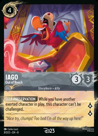 Iago - Out of Reach  ·  D23 Collection 8