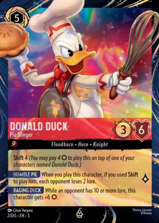 Donald Duck - Pie Slinger  ·  EPCOT Festival of the Arts 2