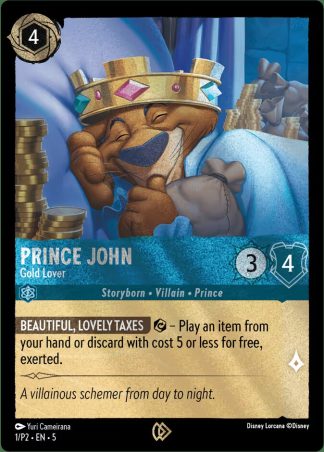 Prince John - Gold Lover  ·  Promo Set 2 1