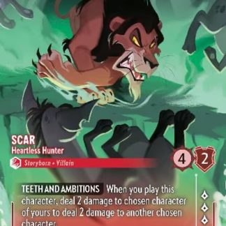 Scar - Heartless Hunter  ·  Promo Set 2 14