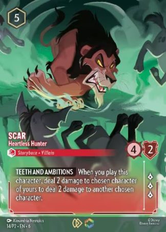 Scar - Heartless Hunter  ·  Promo Set 2 14