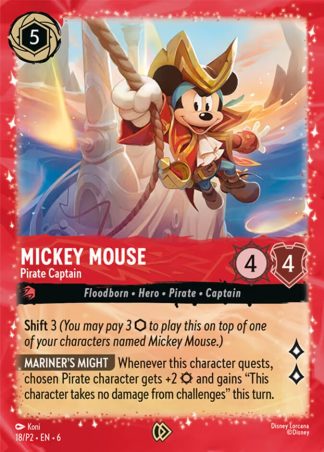 Mickey Mouse - Pirate Captain  ·  Promo Set 2 18