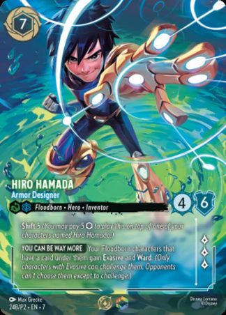 Hiro Hamada - Armor Designer  ·  Promo Set 2 24B