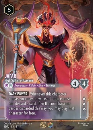 Jafar - High Sultan of Lorcana  ·  Promo Set 2 33