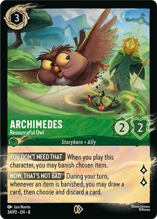 Archimedes - Resourceful Owl  ·  Promo Set 2 34