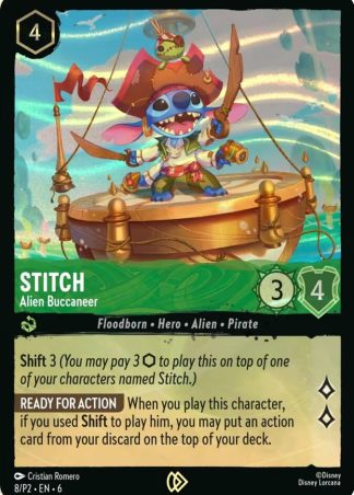 Stitch - Alien Buccaneer  ·  Promo Set 2 8