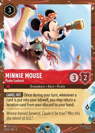 Minnie Mouse - Pirate Lookout  ·  Promo Set 3 17