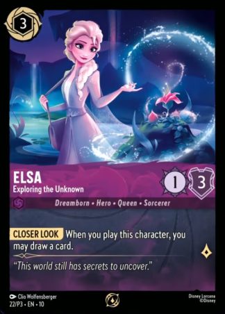 Elsa - Exploring the Unknown  ·  Promo Set 3 22