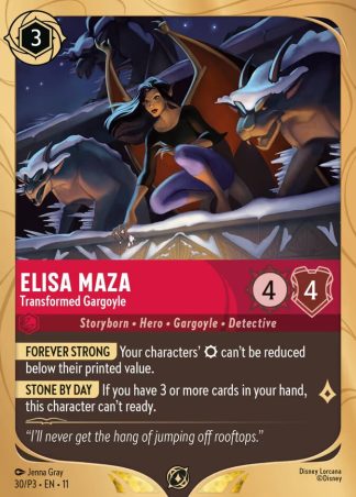 Elisa Maza - Transformed Gargoyle  ·  Promo Set 3 30