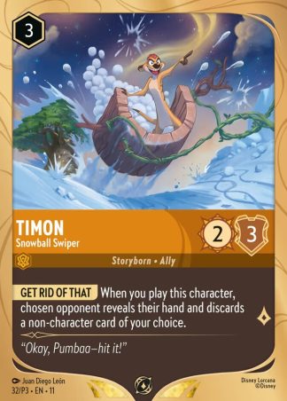 Timon - Snowball Swiper  ·  Promo Set 3 32
