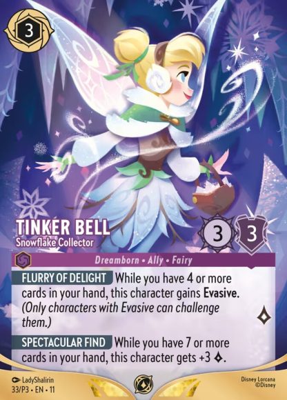Tinker Bell - Snowflake Collector · Promo Set 3 33