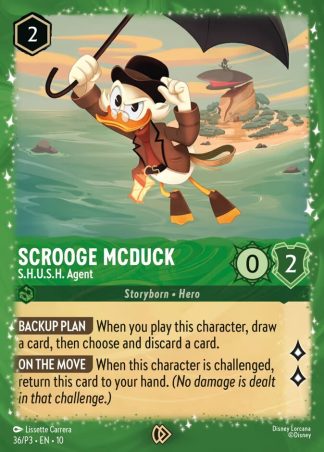 Scrooge McDuck - S.H.U.S.H. Agent  ·  Promo Set 3 36