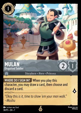 Mulan - Disguised Soldier  ·  Promo Set 3 38