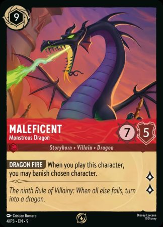 Maleficent - Monstrous Dragon  ·  Promo Set 3 4