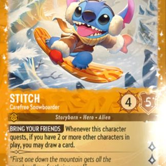 Stitch - Carefree Snowboarder  ·  Promo Set 3 42
