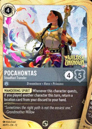 Pocahontas - Steadfast Traveler  ·  Promo Set 3 48