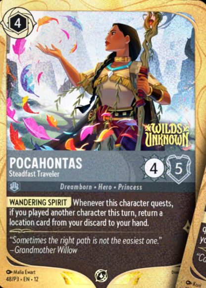 Pocahontas - Steadfast Traveler · Promo Set 3 48