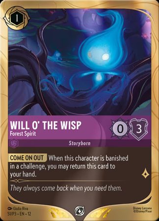 Will o' the Wisp - Forest Spirit  ·  Promo Set 3 51