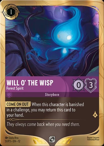Will o' the Wisp - Forest Spirit · Promo Set 3 51