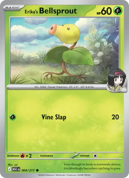 Erika's Bellsprout · Ascended Heroes 004