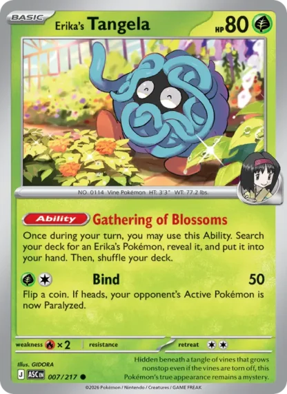 Erika's Tangela · Ascended Heroes 007