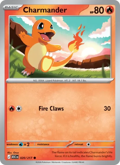 Charmander · Ascended Heroes 020