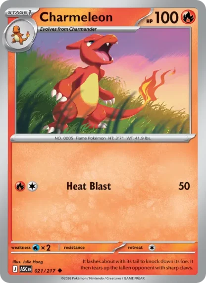 Charmeleon · Ascended Heroes 021